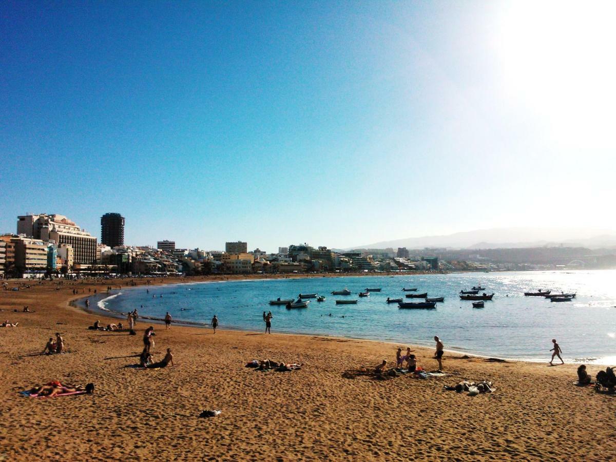 Black & White Las Canteras Las Palmas de Gran Canaria Ngoại thất bức ảnh